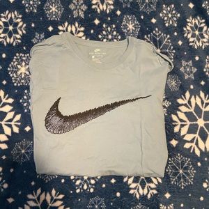 Light blue Nike t shirt